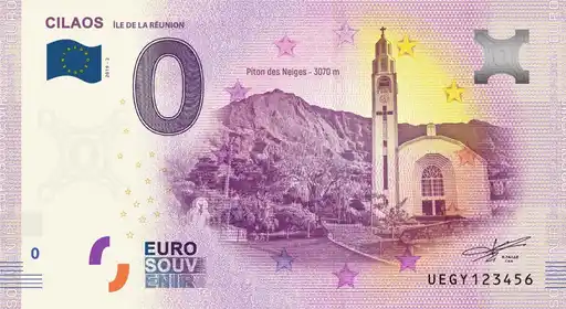 0€-Schein CILAOSÎLE DE LA RÉUNION