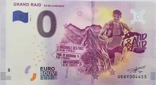 Banconota da 0€ GRAND RAIDÎLE DE LA RÉUNION