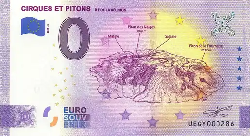 Billete de 0€ CIRQUES ET PITONSILE DE LA RÉUNION