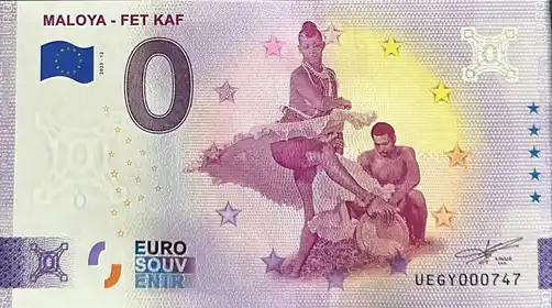 0€ banknote MALOYA - FET KAF