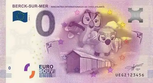 Billete de 0€ BERCK-SUR-MERRENCONTRES INTERNATIONALES DE CERFS-VOLANTS