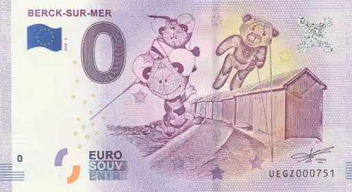 0€ banknote BERCK-SUR-MER