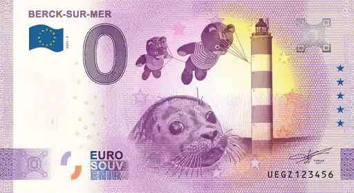 Banconota da 0€ BERCK-SUR-MER