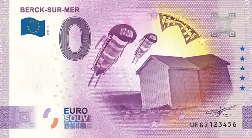 0€ banknote BERCK-SUR-MER