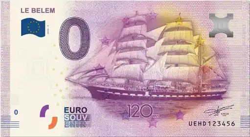 Banconota da 0€ LE BELEM
