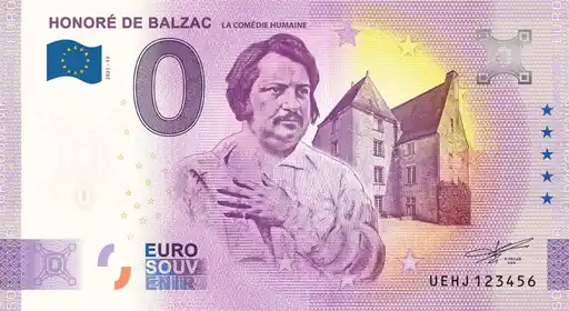 Billet 0€ HONORE DE BALZACLA COMEDIE HUMAINE