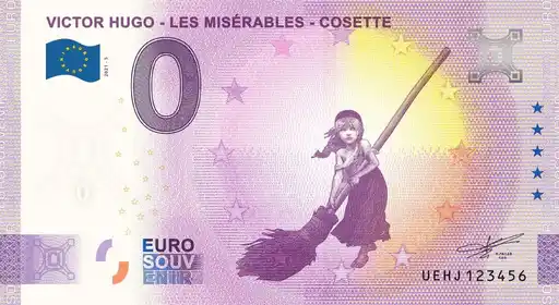 Billet 0€ VICTOR HUGO - LES MISERABLES - COSETTE