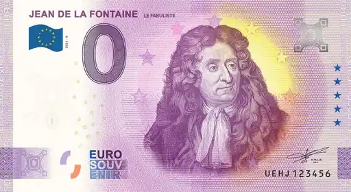 Billet 0€ JEAN DE LA FONTAINELE FABULISTE