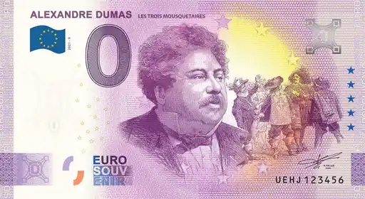 Billet 0€ ALEXANDRE DUMASLES TROIS MOUSQUETAIRES