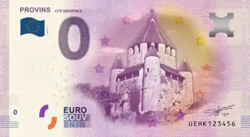 0€-Schein PROVINS CITÉ MEDIEVALE