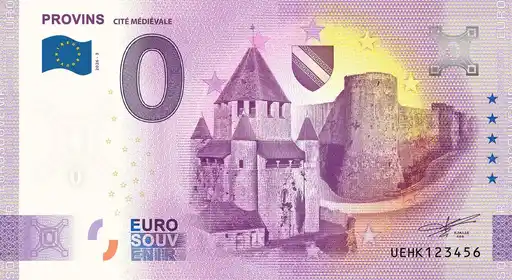 Banconota da 0€ PROVINS CITÉ MÉDIÉVALE