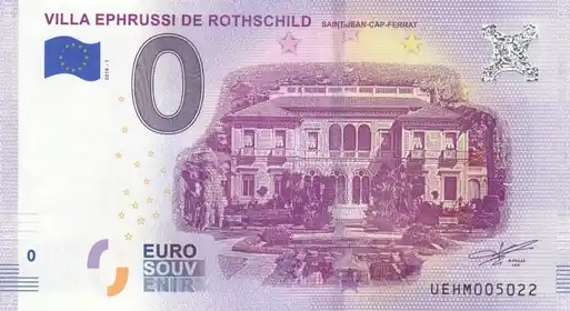 Billet 0€ VILLA EPHRUSSI DE ROTHSCHILD SAINT-JEAN-CAP-FERRAT
