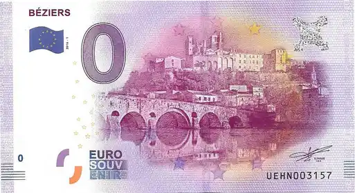 Billete de 0€ BÉZIERS