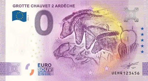 Billete de 0€ GROTTE CHAUVET 2 - ARDÈCHE