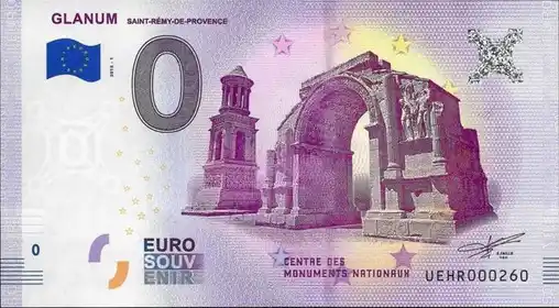 0€-Schein GLANUM SAINT-RÉMY-DE-PROVENCE