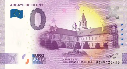 0€-Schein ABBAYE DE CLUNY