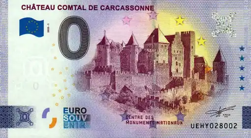 Billet 0€ CHÂTEAU COMTAL DE CARCASSONNE