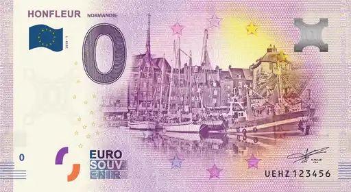0€-Schein HONFLEURNORMANDIE