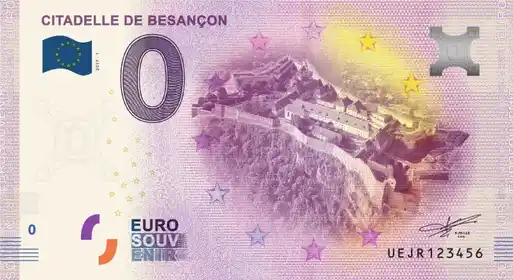 0€-Schein CITADELLE DE BESANÇON