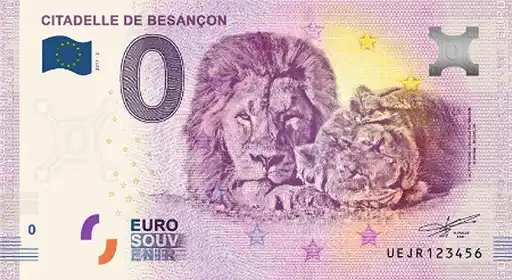 0€ banknote CITADELLE DE BESANÇON