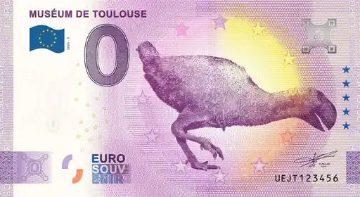 Billete de 0€ MUSÉUM DE TOULOUSE