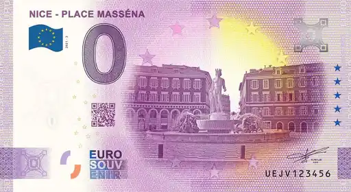 0€-Schein NICE - PLACE MASSENA