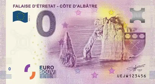 Billet 0€ FALAISE D'ÉTRETAT - CÔTE D'ALBÂTRE
