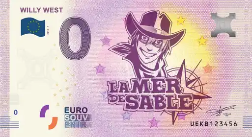 0€ banknote WILLY WEST