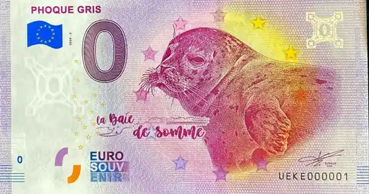 0€-Schein PHOQUE GRIS