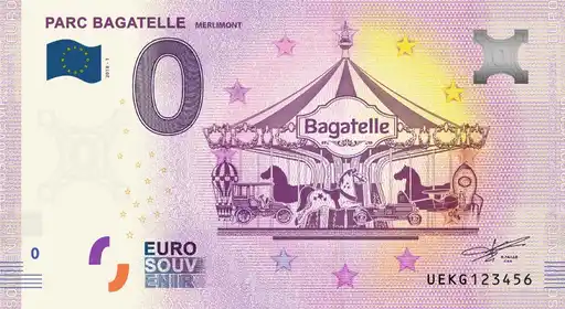Billete de 0€ PARC BAGATELLE MERLIMONT
