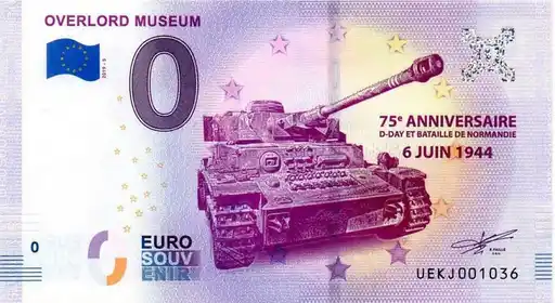 Billete de 0€ OVERLORD MUSÉUM