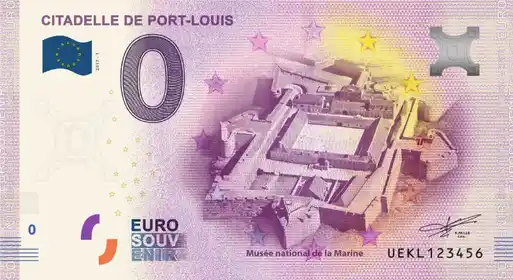 0€-Schein CITADELLE DE PORT-LOUIS