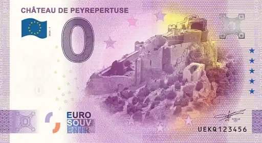 0€-Schein CHÂTEAU DE PEYREPERTUSE