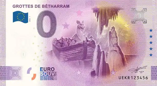Billete de 0€ GROTTES DE BETHARRAM