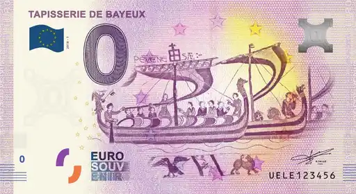 Billet 0€ TAPISSERIE DE BAYEUX