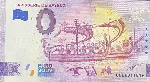 Billet 0€ TAPISSERIE DE BAYEUX