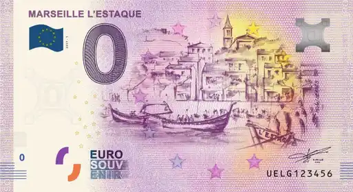Banconota da 0€ MARSEILLE L'ESTAQUE