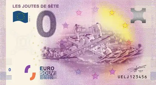 0€ banknote LES JOUTES DE SÈTE