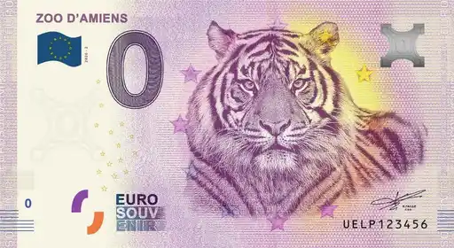 0€-Schein ZOO D'AMIENS