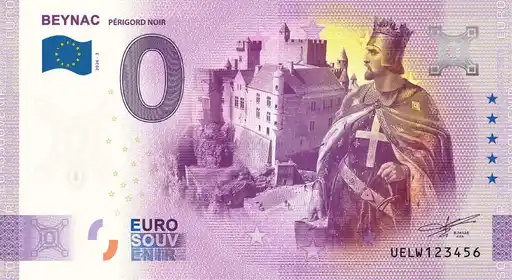 0€-Schein BEYNAC PÉRIGORD NOIR