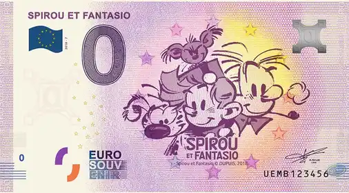 0€-Schein SPIROU ET FANTASIO