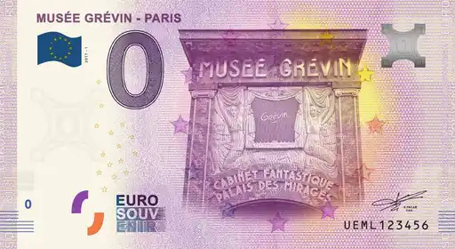 0€ banknote MUSÉE GREVIN - PARIS