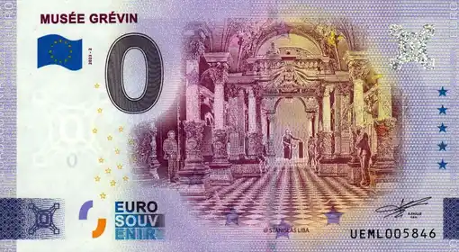 Billete de 0€ MUSÉE GREVIN