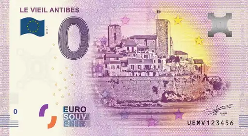 Billete de 0€ LE VIEIL ANTIBES