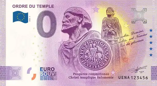 0€-Schein ORDRE DU TEMPLE