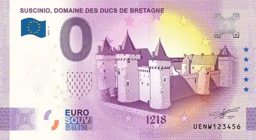 0€ banknote SUSCINIO