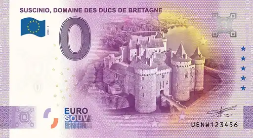 Billete de 0€ SUSCINIO