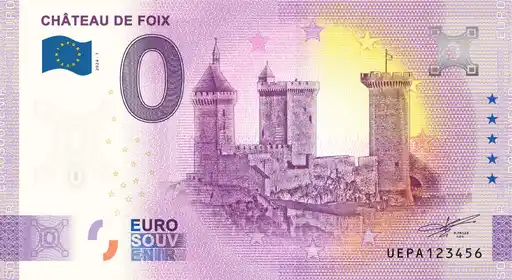 0€-Schein CHÂTEAU DE FOIX