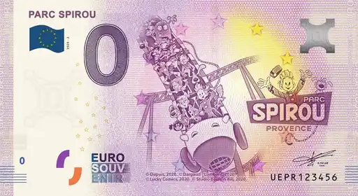 0€-Schein PARC SPIROU