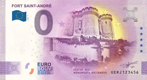 Billete de 0€ FORT SAINT-ANDRE